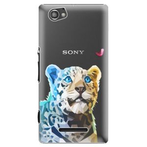 Plastové puzdro iSaprio - Leopard With Butterfly - Sony Xperia M vyobraziť