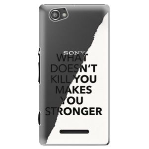 Plastové puzdro iSaprio - Makes You Stronger - Sony Xperia M vyobraziť