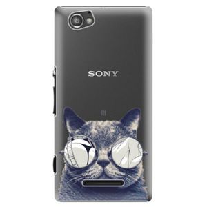 Plastové puzdro iSaprio - Crazy Cat 01 - Sony Xperia M vyobraziť