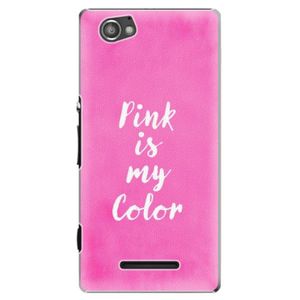 Plastové puzdro iSaprio - Pink is my color - Sony Xperia M vyobraziť