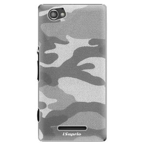 Plastové puzdro iSaprio - Gray Camuflage 02 - Sony Xperia M vyobraziť