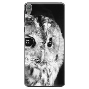 Plastové puzdro iSaprio - BW Owl - Sony Xperia E5 vyobraziť