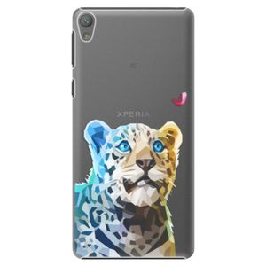Plastové puzdro iSaprio - Leopard With Butterfly - Sony Xperia E5 vyobraziť