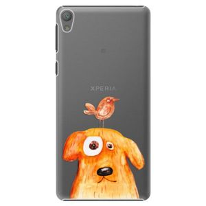 Plastové puzdro iSaprio - Dog And Bird - Sony Xperia E5 vyobraziť