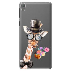 Plastové puzdro iSaprio - Sir Giraffe - Sony Xperia E5 vyobraziť