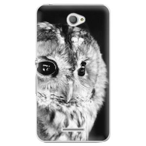 Plastové puzdro iSaprio - BW Owl - Sony Xperia E4 vyobraziť