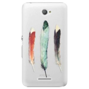 Plastové puzdro iSaprio - Three Feathers - Sony Xperia E4 vyobraziť