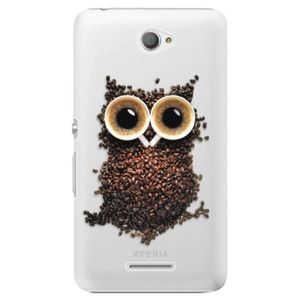 Plastové puzdro iSaprio - Owl And Coffee - Sony Xperia E4 vyobraziť