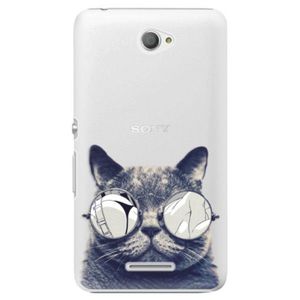 Plastové puzdro iSaprio - Crazy Cat 01 - Sony Xperia E4 vyobraziť