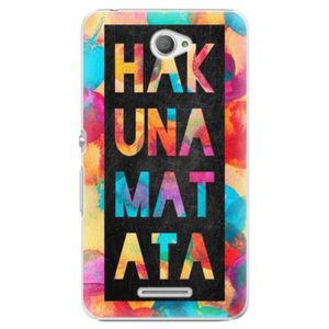 Plastové puzdro iSaprio - Hakuna Matata 01 - Sony Xperia E4 vyobraziť