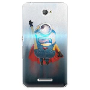 Plastové puzdro iSaprio - Mimons Superman 02 - Sony Xperia E4 vyobraziť
