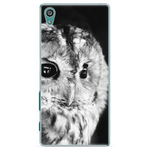 Plastové puzdro iSaprio - BW Owl - Sony Xperia Z5 vyobraziť