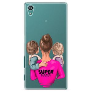 Plastové puzdro iSaprio - Super Mama - Two Boys - Sony Xperia Z5 vyobraziť