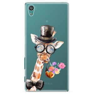 Plastové puzdro iSaprio - Sir Giraffe - Sony Xperia Z5 vyobraziť