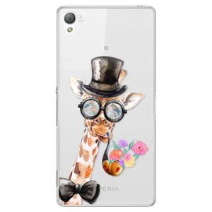 Plastové puzdro iSaprio - Sir Giraffe - Sony Xperia Z3 vyobraziť