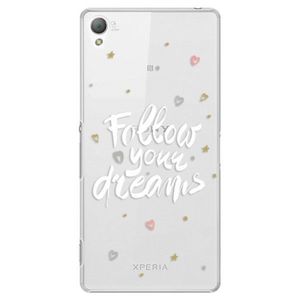 Plastové puzdro iSaprio - Follow Your Dreams - white - Sony Xperia Z3 vyobraziť