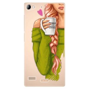 Plastové puzdro iSaprio - My Coffe and Redhead Girl - Sony Xperia Z2 vyobraziť