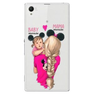 Plastové puzdro iSaprio - Mama Mouse Blond and Girl - Sony Xperia Z1 vyobraziť
