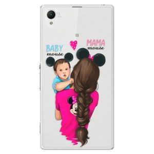 Plastové puzdro iSaprio - Mama Mouse Brunette and Boy - Sony Xperia Z1 vyobraziť