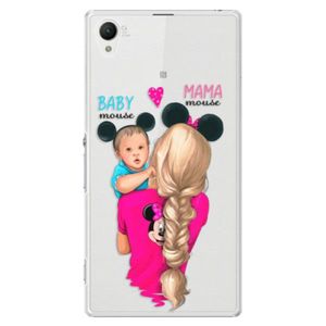 Plastové puzdro iSaprio - Mama Mouse Blonde and Boy - Sony Xperia Z1 vyobraziť