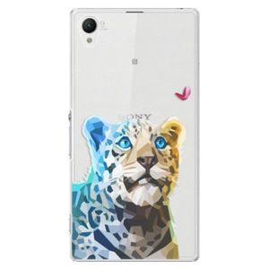 Plastové puzdro iSaprio - Leopard With Butterfly - Sony Xperia Z1 vyobraziť
