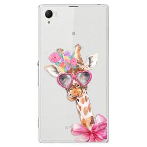 Plastové puzdro iSaprio - Lady Giraffe - Sony Xperia Z1 vyobraziť