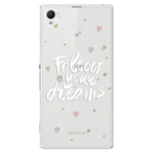 Plastové puzdro iSaprio - Follow Your Dreams - white - Sony Xperia Z1 vyobraziť