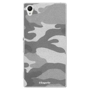 Plastové puzdro iSaprio - Gray Camuflage 02 - Sony Xperia Z1 vyobraziť