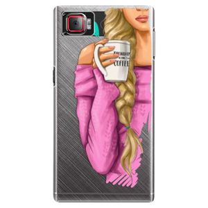 Plastové puzdro iSaprio - My Coffe and Blond Girl - Lenovo Z2 Pro vyobraziť