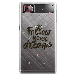 Plastové puzdro iSaprio - Follow Your Dreams - black - Lenovo Z2 Pro vyobraziť