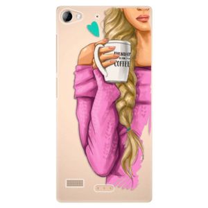 Plastové puzdro iSaprio - My Coffe and Blond Girl - Lenovo Vibe X2 vyobraziť