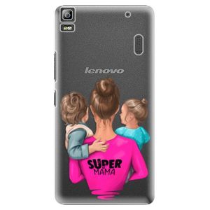 Plastové puzdro iSaprio - Super Mama - Boy and Girl - Lenovo A7000 vyobraziť