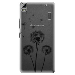 Plastové puzdro iSaprio - Three Dandelions - black - Lenovo A7000 vyobraziť