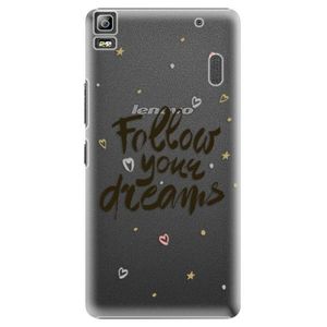 Plastové puzdro iSaprio - Follow Your Dreams - black - Lenovo A7000 vyobraziť