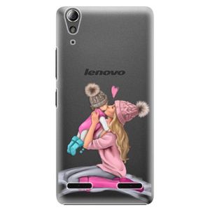 Plastové puzdro iSaprio - Kissing Mom - Blond and Girl - Lenovo A6000 / K3 vyobraziť