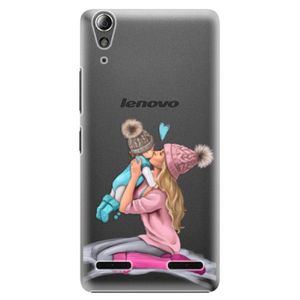 Plastové puzdro iSaprio - Kissing Mom - Blond and Boy - Lenovo A6000 / K3 vyobraziť