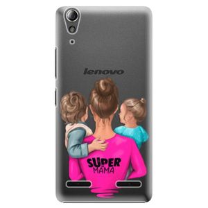 Plastové puzdro iSaprio - Super Mama - Boy and Girl - Lenovo A6000 / K3 vyobraziť