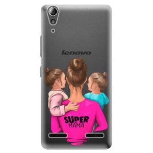 Plastové puzdro iSaprio - Super Mama - Two Girls - Lenovo A6000 / K3 vyobraziť