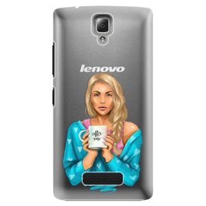 Plastové puzdro iSaprio - Coffe Now - Blond - Lenovo A2010 vyobraziť