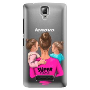 Plastové puzdro iSaprio - Super Mama - Two Girls - Lenovo A2010 vyobraziť