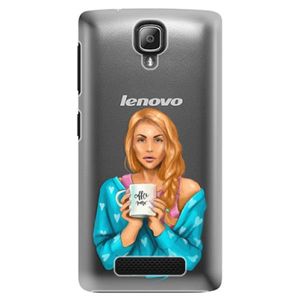 Plastové puzdro iSaprio - Coffe Now - Redhead - Lenovo A1000 vyobraziť