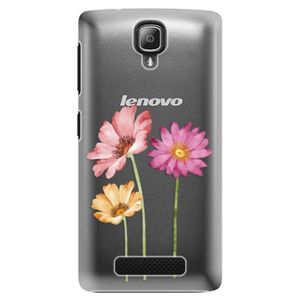 Plastové puzdro iSaprio - Three Flowers - Lenovo A1000 vyobraziť