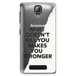 Plastové puzdro iSaprio - Makes You Stronger - Lenovo A1000 vyobraziť