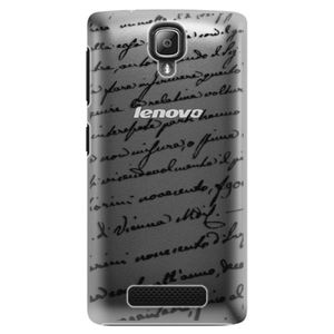 Plastové puzdro iSaprio - Handwriting 01 - black - Lenovo A1000 vyobraziť