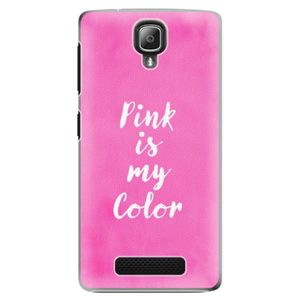 Plastové puzdro iSaprio - Pink is my color - Lenovo A1000 vyobraziť