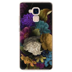 Plastové puzdro iSaprio - Dark Flowers - Huawei Honor 7 Lite vyobraziť