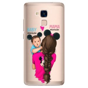 Plastové puzdro iSaprio - Mama Mouse Brunette and Boy - Huawei Honor 7 Lite vyobraziť