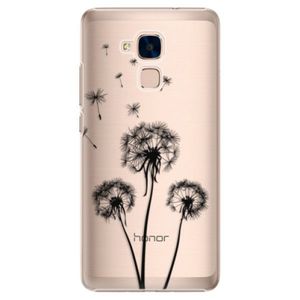 Plastové puzdro iSaprio - Three Dandelions - black - Huawei Honor 7 Lite vyobraziť