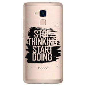 Plastové puzdro iSaprio - Start Doing - black - Huawei Honor 7 Lite vyobraziť