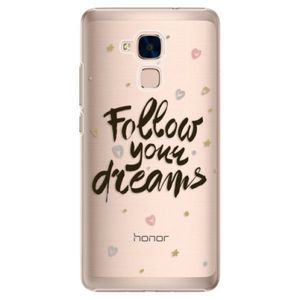 Plastové puzdro iSaprio - Follow Your Dreams - black - Huawei Honor 7 Lite vyobraziť